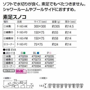 素足スノコ 業務用 コーナー 75×75mm ...の詳細画像2