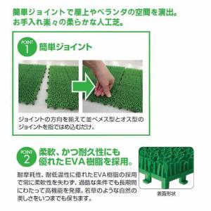人工芝 業務用 抗菌防カビ加工 エバック若草ユ...の詳細画像2