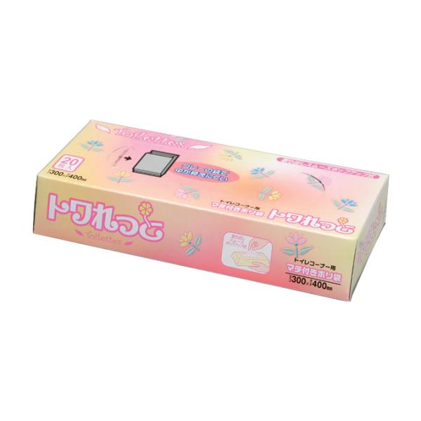 ジャパックス トワれっと サニタリーパック マチ付B0X SS-060.020mm 20枚×15冊×...