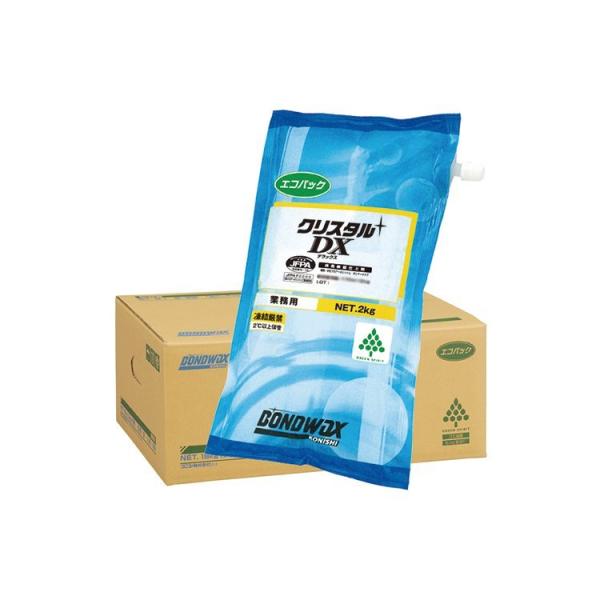 コニシ ワックス クリスタルＤＸ （エコパック２ｋｇ×９袋） 18L