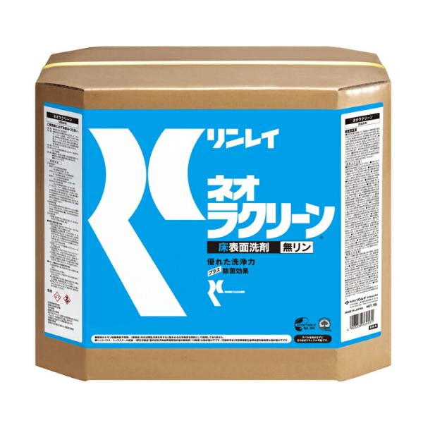 リンレイ 床用表面洗剤 ネオラクリーン 18L 除菌