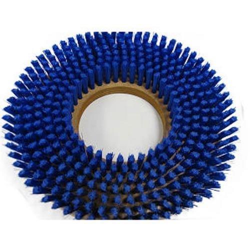 ポリッシャー用ブラシ ナイロンブラシ青 太さ0.5mm 12インチ