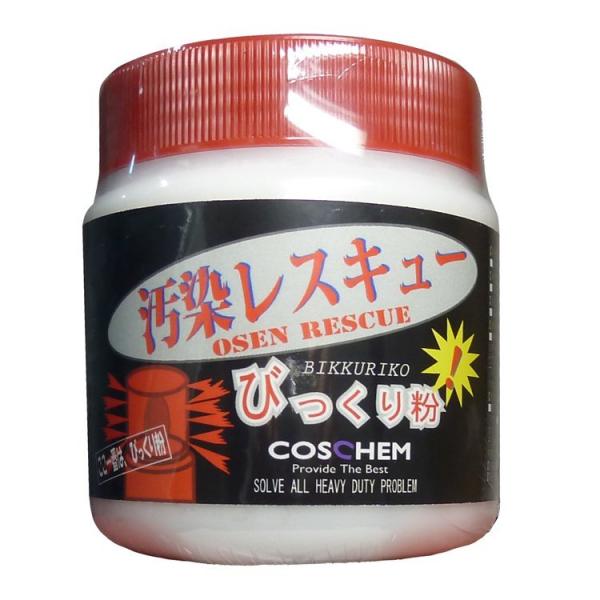 水垢・石鹸カス・ウロコの除去剤 TOSHO 特殊パウダー びっくり粉 500g