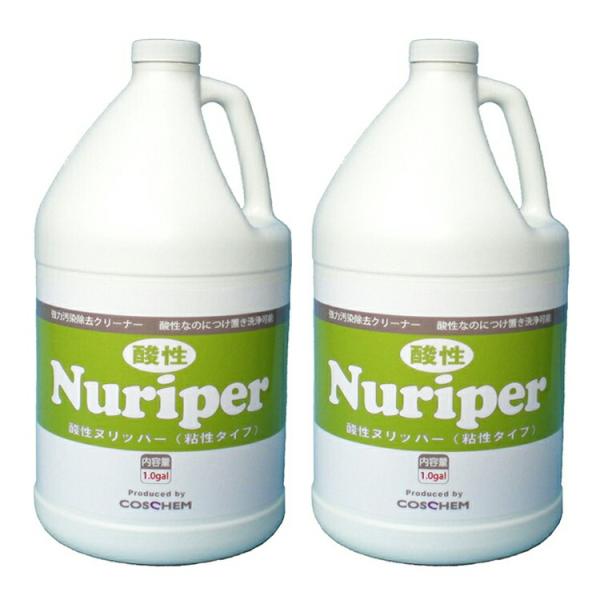 まとめ買い 2個 TOSHO (コスケム) 洗剤 酸性ヌリッパー 3.78L 水垢 ウロコ 黒ずみ