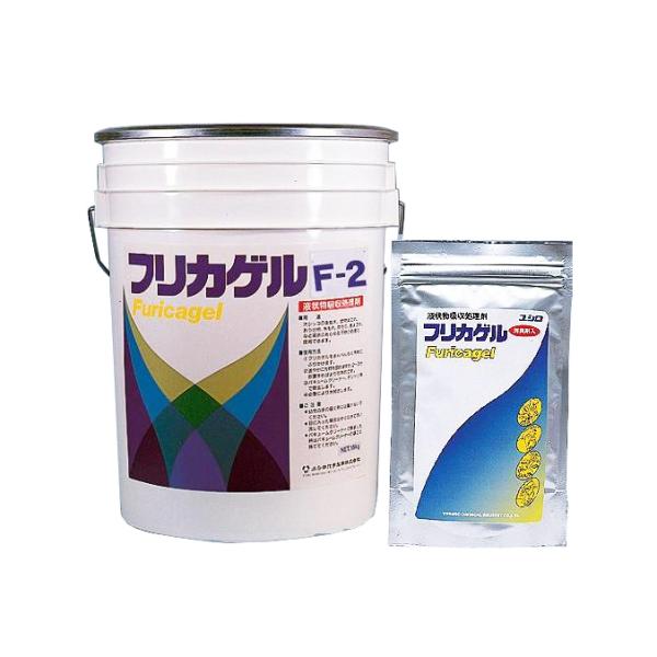 ユシロ化学工業 液状物吸収処理剤 フリカゲルF-2 4kg