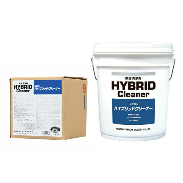 ユシロ化学工業 洗剤 ユシロン ハイブリッドクリーナー 18L 5L