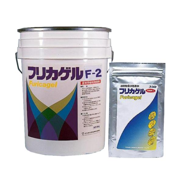 ユシロ化学工業 液状物吸収処理剤 フリカゲルP-1　200g*24