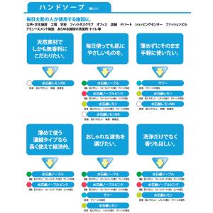 ミッケル化学 ハンドソープ 薬用水石鹸レモン ...の詳細画像4