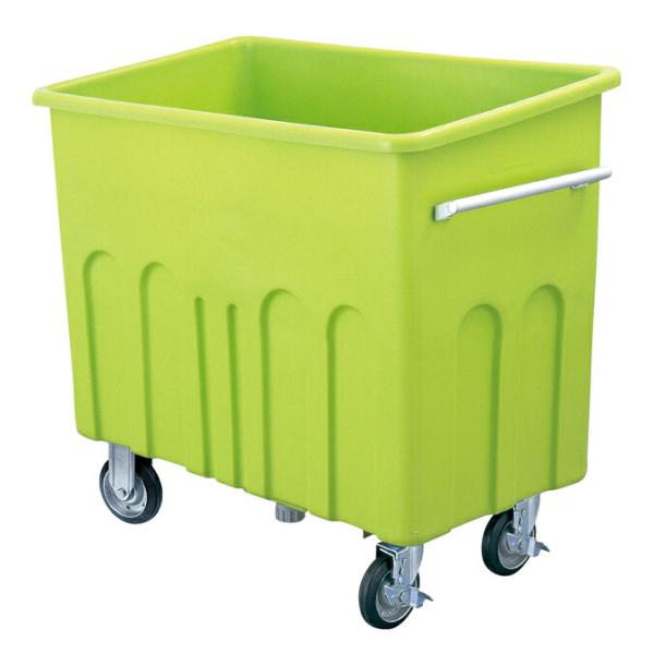 集積搬送カート エコカート H600 キャスター付 600L カイスイマレン ゴミ収集庫 ゴミ箱 ダ...