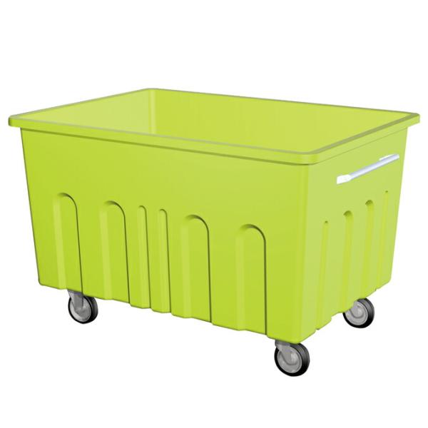 集積搬送カート エコカート H800 キャスター付 800L カイスイマレン ゴミ収集庫 ゴミ箱 ダ...
