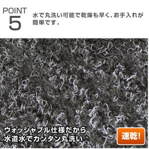 玄関マット 屋外 業務用 吸水 スタンダードマ...の詳細画像5