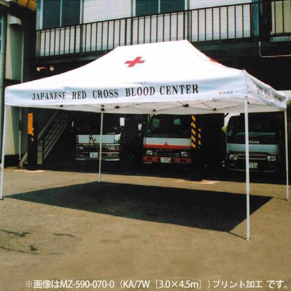 大型テント テラモトかんたんてんと 2.4m×3.6m テラモト MZ-590-040-0 ガーデン...