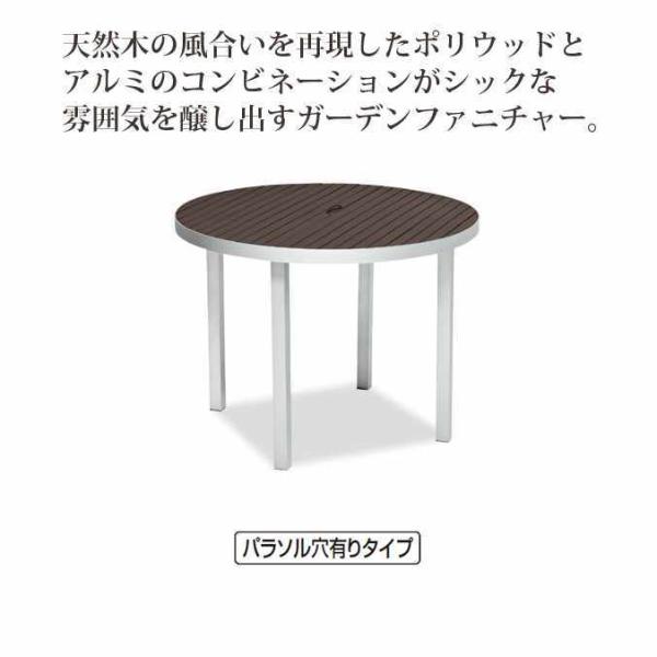 ガーデン用品 サンレノテーブル１００ テラモト MZ-593-000-4 ガーデン用品 学校 工場 ...