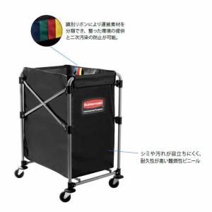 Xカート 150L ラバーメイド ごみ箱 商業...の詳細画像2