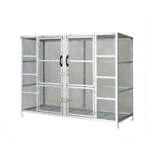 集積ステーション ジャンボメッシュST3000 カイスイマレン 3400L ごみ収集庫 ゴミ集積場 ...