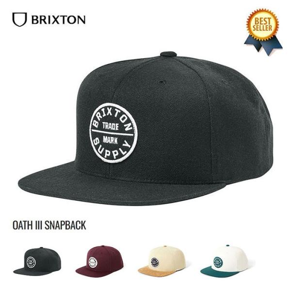 BRIXTON (ブリクストン) OATH III SNAPBACK キャップ メンズ スナップバッ...