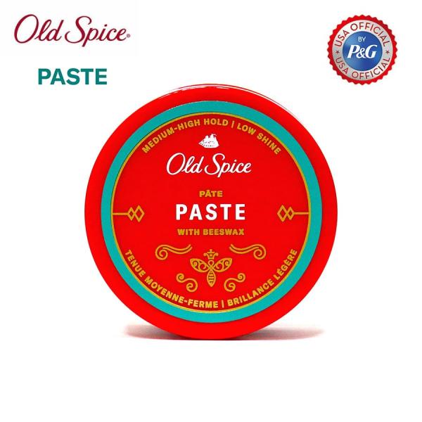 OLD SPICE オールドスパイス Paste 63g ヘアペースト 水性 ヘアワックス メンズ ...