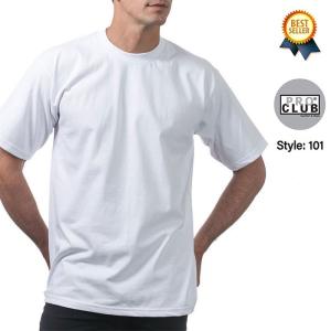 プロクラブ Tシャツ tシャツ メンズ 半袖 2XL ヘビーウェイト 厚手 大きいサイズ 白 ギフト PRO CLUB (プロクラブ) Heavyweight Short Sleeve Tee｜oss