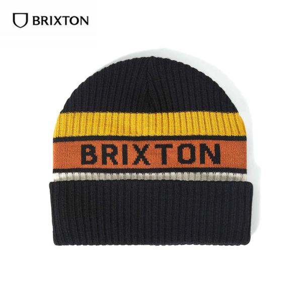 BRIXTON ブリクストン RAINIER STRIPED BEANIE ビーニー ストリート ス...
