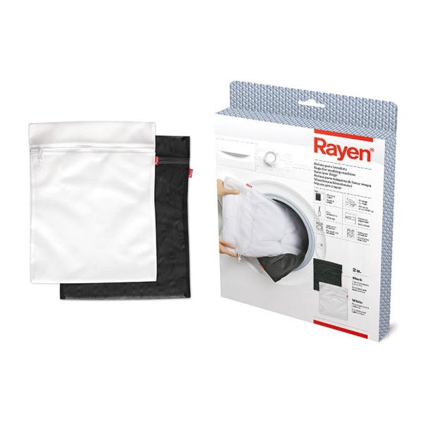 レイエン 洗濯ネット 2枚セット ドラム式 おしゃれ 黒  Rayen Washing bags
