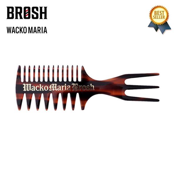BROSH × WACKO MARIA COLLABORATION COMB ワコマリア ブロッシュ...
