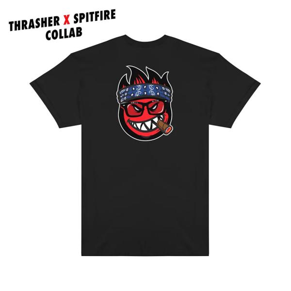 THRASHER X SPITFIRE / BIG HEAD JAKE T-SHIRT usa企画 ...