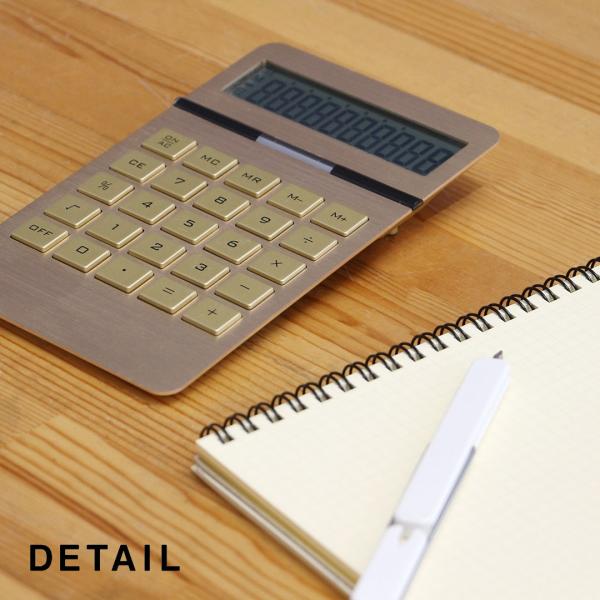 DETAIL (ディテール) 10 Digit Ingot Calculator ゴールド 電卓 1...