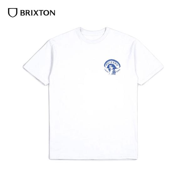 正規輸入品 ブリクストン Tシャツ tシャツ メンズ 半袖 白 ブランド 綿 コットン クルーネック...