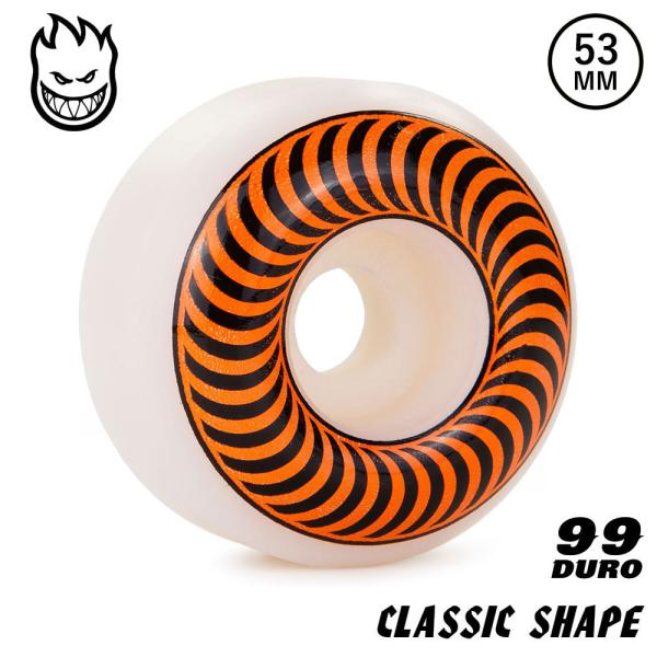SPITFIRE WHEELS (スピットファイヤー) CLASSIC 99DURO 53mm スピ...