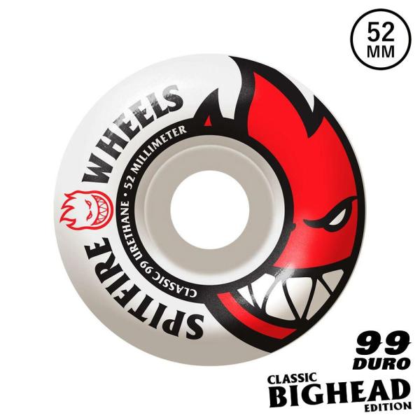 SPITFIRE WHEELS (スピットファイヤー) BIGHEAD 99DURO 52mm スケ...