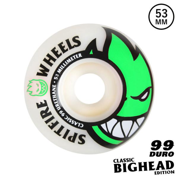 スピットファイア ウィール ビッグヘッド 53mm クラシック 99a スケートボード スケボー S...