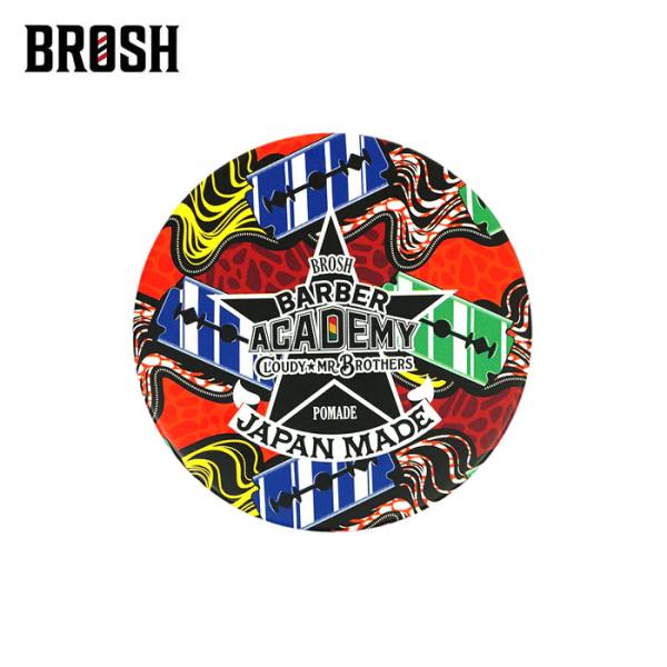 BROSH x BARBER ACADEMY POMADE 115g / ブロッシュ ポマード水性 ...