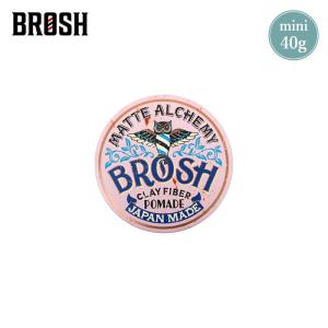 BROSH（ブロッシュ） BROSH CLAY FIBER POMADE 120g ポマード レモン