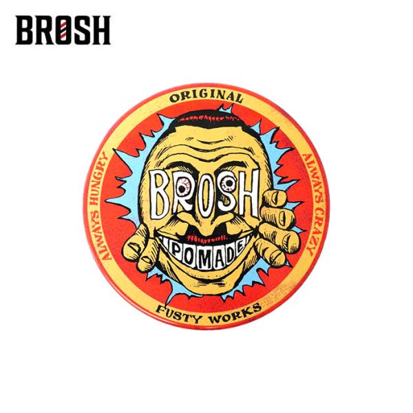 BROSH × FUSTY WORKS POMADE 115g ブロッシュ ポマード 水性 メンズ ...