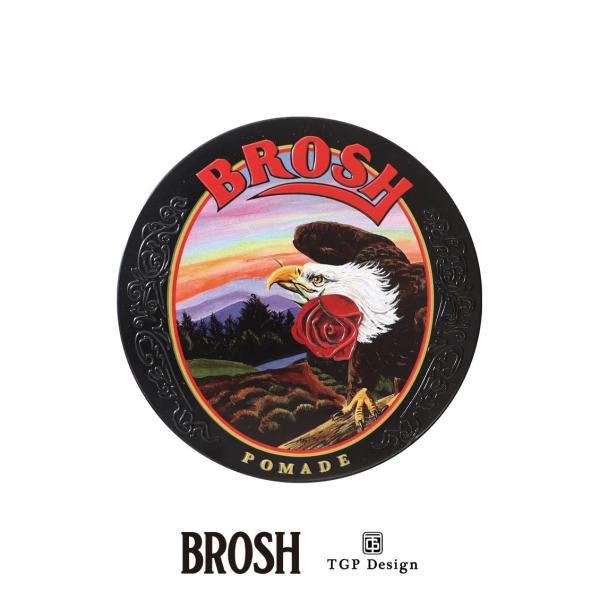 BROSH × TGP Design POMADE 115g ブロッシュ ポマード 水性 メンズ 田...