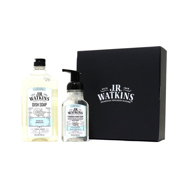 J.R. Watkins ジェイアールワトキンス ハンドソープ 泡タイプ 食器用洗剤 ギフトセット ...