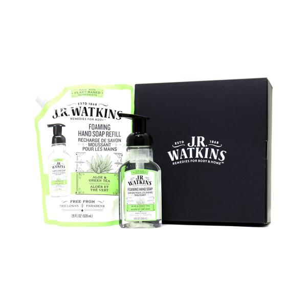 ジェイアールワトキンス ハンドソープ 泡タイプ J.R. Watkins ギフトセット フォーミング...