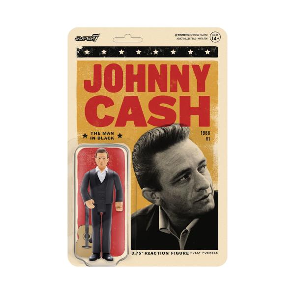 Super7 (スーパーセブン) Johnny Cash ReAction Figure The M...
