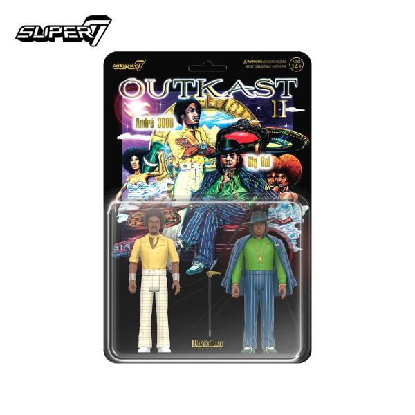 Super7 (スーパーセブン) OutKast (Aquemini) ReAction Figur...