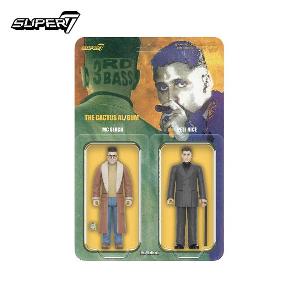 Super7 (スーパーセブン) 3rd Bass ReAction Figures (2 Pack...
