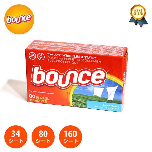 Bounce バウンス Outdoor Fresh Fabric Softener Dryer Sh...