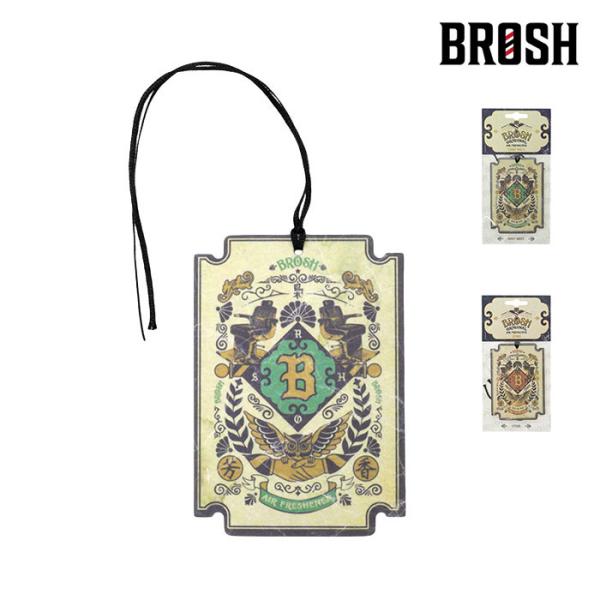 BROSH ブロッシュ AIR FRESHENER 車 芳香剤 エアフレッシュナー 吊り下げ おしゃ...