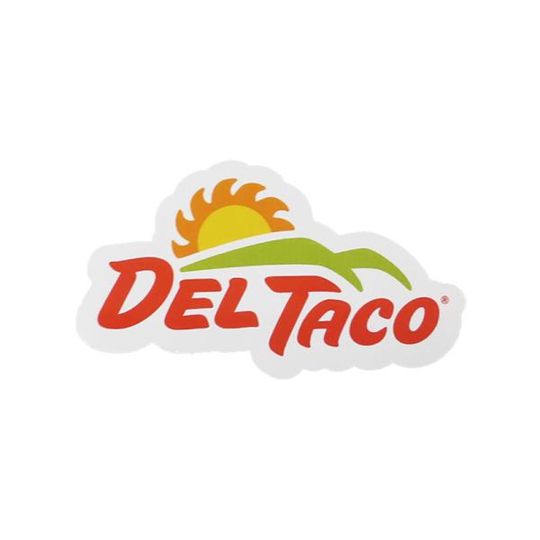 デルタコ ロゴ ステッカー シール 海外 アメリカ 輸入 雑貨 DEL TACO Sticker