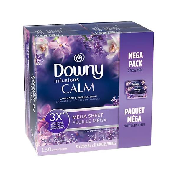 Downy (ダウニー) Infusions Fabric Softener Dryer Sheet...