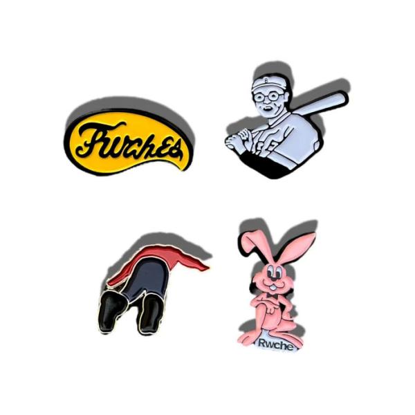 RWCHE ローチ ブランド ピンズ ピンバッジ ピンバッチ おしゃれ RWCHE’S PINS