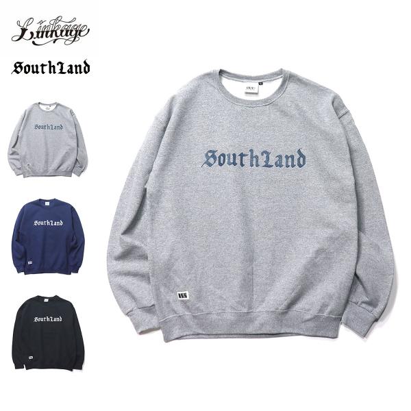 LINKAGE (リンケージ) 055 SOUTH LAND Crewneck クルーネック スウェ...