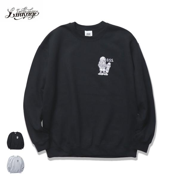 LINKAGE リンケージ OSS Boy Crewneck Sweatshirt ストリート トレ...