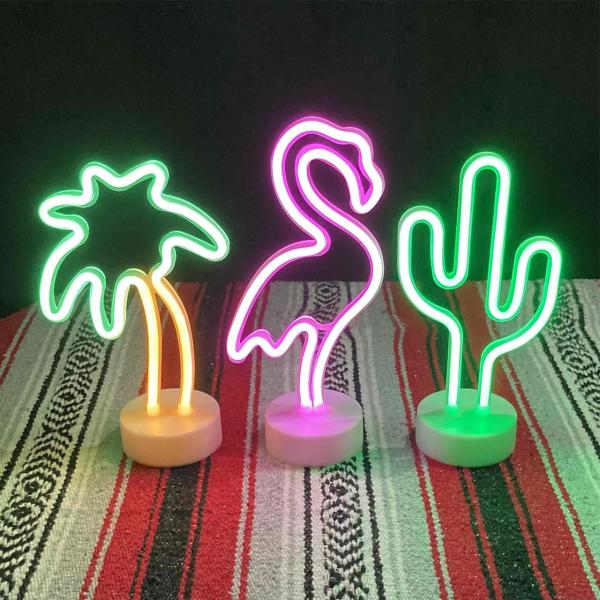 NEON LOOK LED サイン ライト ネオンサイン インテリア オブジェ 卓上 おしゃれ コー...