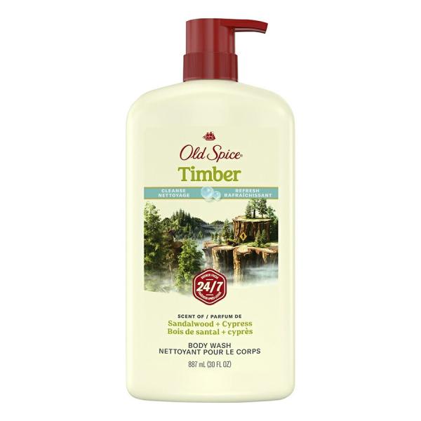 OLD SPICE オールドスパイス BODY WASH TIMBER 30oz/887ml ボディ...