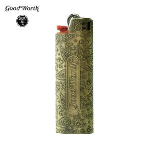 グッドワース Bic ライターケース ブランド おしゃれ カバー J26 ホルダー Good Worth & Co. Paisley Lighter Case｜oss